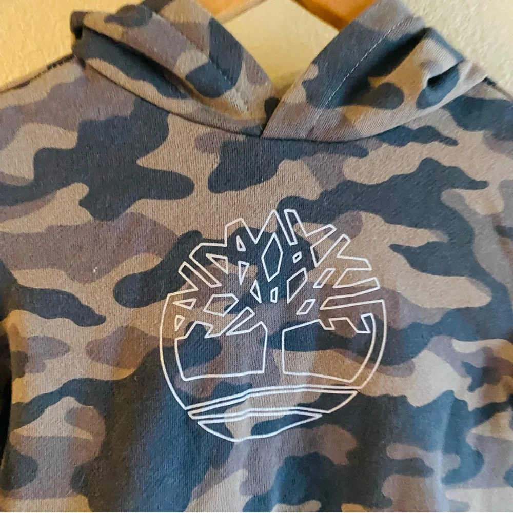 ⭐️ TIMBERLAND Boys Camo Hoodie